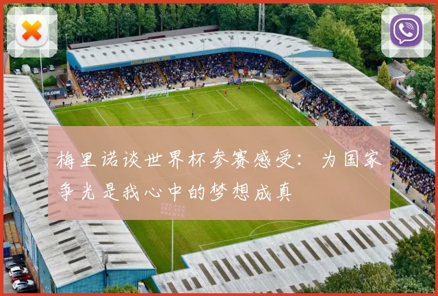 梅里诺谈世界杯参赛感受：为国家争光是我心中的梦想成真